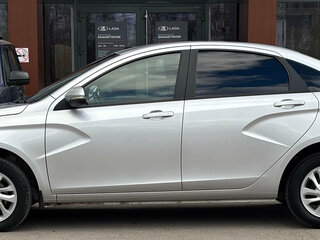 2016 Lada (ВАЗ) Vesta I, серебристый, 700000 рублей, вид 3