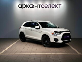 2012 Mitsubishi ASX I Рестайлинг, белый, 977000 рублей, вид 3