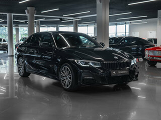 2021 BMW 3 серии 320d xDrive VII (G2x), чёрный, 3800000 рублей, вид 2
