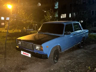 2005 Lada (ВАЗ) 2107, голубой, 75000 рублей, вид 1