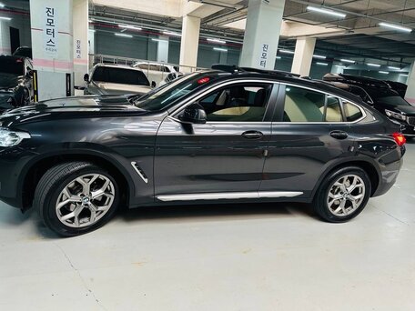 2022 BMW X4 20d II (G02) Рестайлинг, серый, 4980000 рублей, вид 3