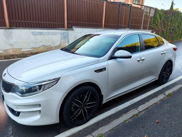 2017 Kia Optima IV, белый, 1620000 рублей - вид 5