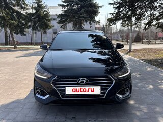 2018 Hyundai Solaris II, чёрный, 1225000 рублей, вид 1
