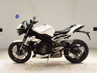 2019 Triumph Street Triple, белый, 675000 рублей, вид 1