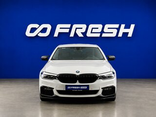 2018 BMW 5 серии 540i xDrive VII (G30/G31/G38), белый, 4499046 рублей, вид 3