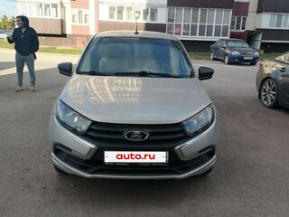 2019 Lada (ВАЗ) Granta I Рестайлинг, серебристый, 650000 рублей, вид 1