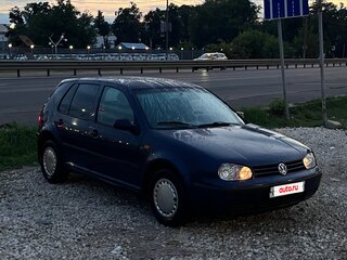 1999 Volkswagen Golf IV, синий, 235000 рублей, вид 3