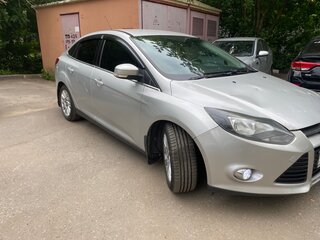 2013 Ford Focus III, серебристый, 930000 рублей, вид 1