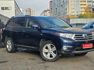 2011 Toyota Highlander II (XU40) Рестайлинг, синий, 1799000 рублей, вид 1