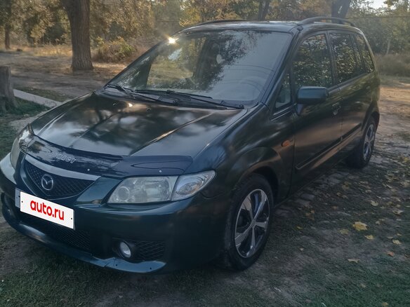2002 Mazda Premacy I (CP), зелёный - вид 2