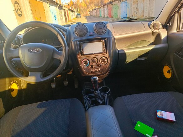 2013 Lada (ВАЗ) Granta I, серебристый, 220000 рублей - вид 6
