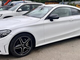2019 Mercedes-Benz C-Класс 180 IV (W205) Рестайлинг, белый, 3100000 рублей, вид 2