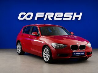 2013 BMW 1 серии 116i II (F20/F21), красный, 1157077 рублей, вид 1