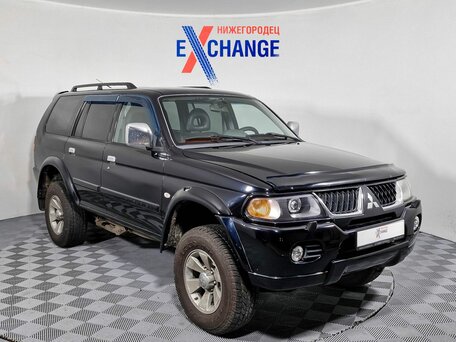 2005 Mitsubishi Pajero Sport I Рестайлинг, чёрный, 712000 рублей, вид 3