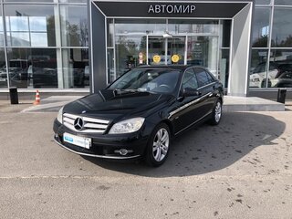 2009 Mercedes-Benz C-Класс 180 III (W204), чёрный, 989000 рублей, вид 1