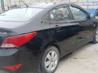 2014 Hyundai Solaris I Рестайлинг, чёрный, 623000 рублей, вид 5