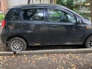2004 Chevrolet Aveo I, чёрный, 200000 рублей, вид 3