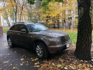 2007 Infiniti FX35 I (S50) Рестайлинг, коричневый, 800000 рублей, вид 1
