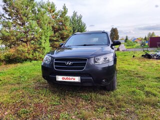 2008 Hyundai Santa Fe II, чёрный, 840000 рублей, вид 1
