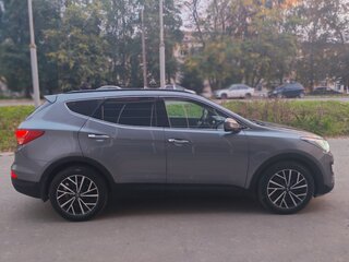 2013 Hyundai Santa Fe III, серый, 1580000 рублей, вид 4