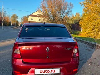 2011 Renault Logan I Рестайлинг, красный, 570000 рублей, вид 3
