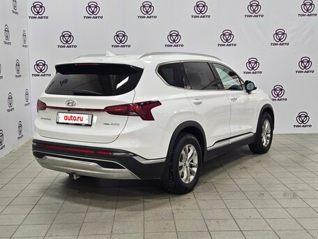 2021 Hyundai Santa Fe IV Рестайлинг, белый, 3146000 рублей, вид 5