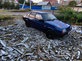 1999 Lada (ВАЗ) 21099, синий, 170000 рублей, вид 1