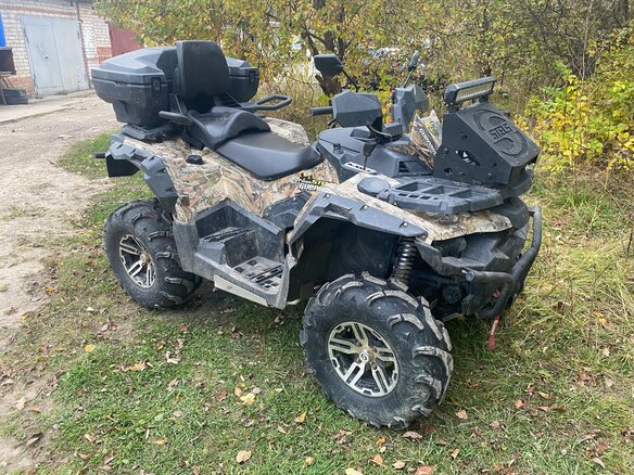 2017 Stels ATV-650 Guepard ST, коричневый, 500000 рублей - вид 6