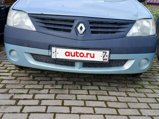 2007 Renault Logan I, зелёный, 119000 рублей, вид 4