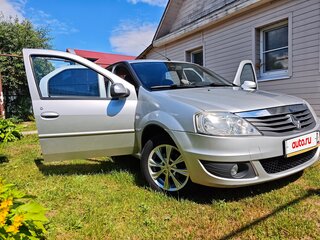 2012 Renault Logan I Рестайлинг, серый, 630000 рублей, вид 2