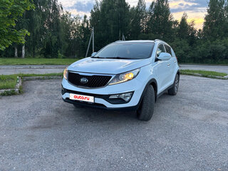 2014 Kia Sportage III Рестайлинг, белый, 1230000 рублей, вид 4