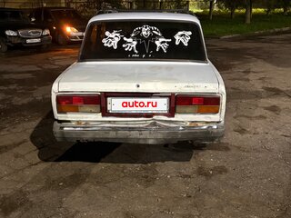 1998 Lada (ВАЗ) 2107, синий, 63000 рублей, вид 4