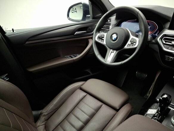 2025 BMW X4 20i II (G02) Рестайлинг, синий - вид 8