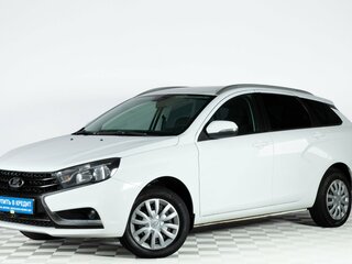 2019 Lada (ВАЗ) Vesta SW I, белый, 909000 рублей, вид 3