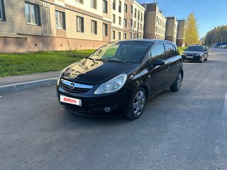 2008 Opel Corsa D, чёрный, 315000 рублей, вид 1