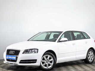 2013 Audi A3 II (8P) Рестайлинг 2, белый, 1299000 рублей, вид 3