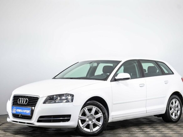 2013 Audi A3 II (8P) Рестайлинг 2, белый, 1299000 рублей - вид 2