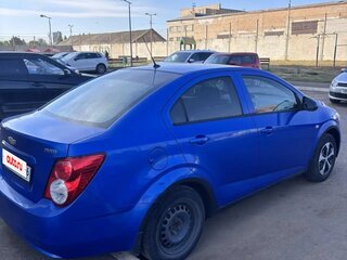 2012 Chevrolet Aveo II, синий, 535000 рублей, вид 4