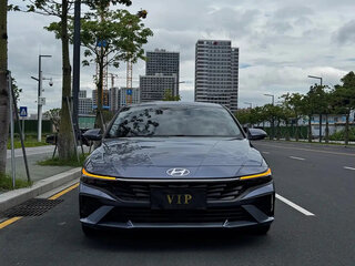 2023 Hyundai Elantra VII (CN7) Рестайлинг, синий, 1650275 рублей, вид 3