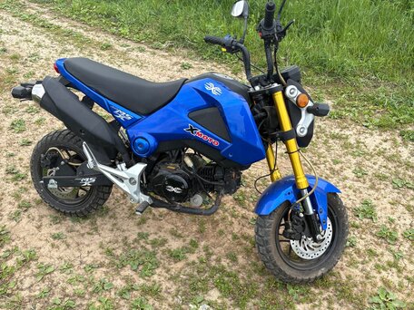 2015 ABM MSX 125, синий, 60000 рублей, вид 2