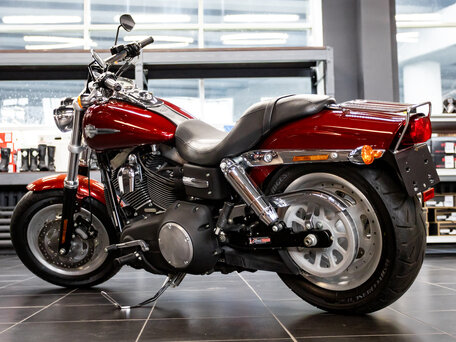 2009 Harley-Davidson Fat Bob, красный, 890000 рублей, вид 5