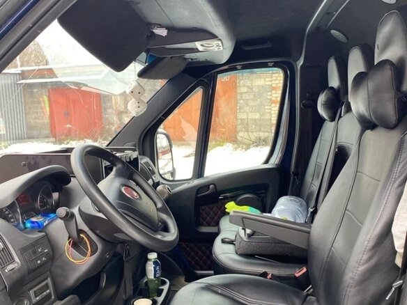 2014 Fiat Professional Ducato, синий, 1900000 рублей - вид 6