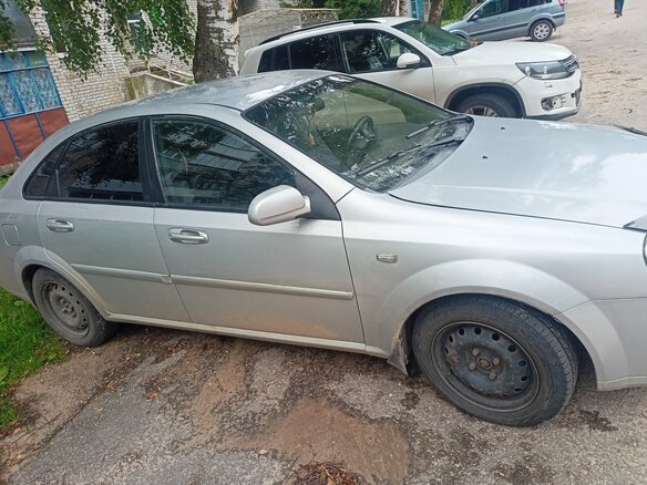2008 Chevrolet Lacetti I, серебристый, 405000 рублей - вид 5