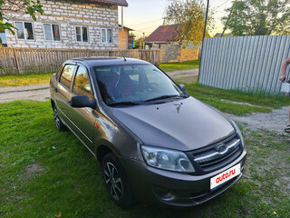 2013 Lada (ВАЗ) Granta I, коричневый, 320000 рублей, вид 3