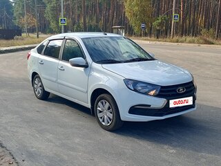 2019 Lada (ВАЗ) Granta I Рестайлинг, белый, 830000 рублей, вид 3