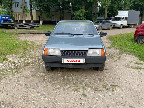2002 Lada (ВАЗ) 2109, голубой