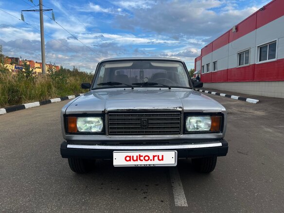 2010 Lada (ВАЗ) 2107, серебристый, 169999 рублей