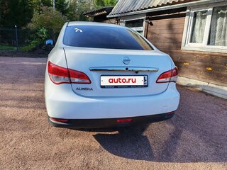 2013 Nissan Almera III (G15), белый, 500000 рублей, вид 4