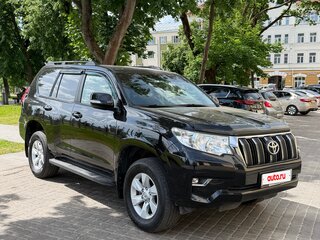 2021 Toyota Land Cruiser Prado 150 Series Рестайлинг 3, чёрный, 5550000 рублей, вид 2