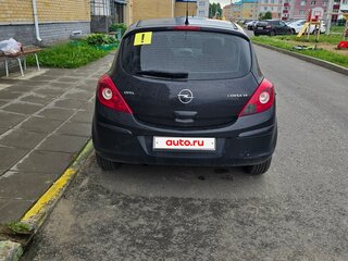 2008 Opel Corsa D, чёрный, 460000 рублей, вид 4